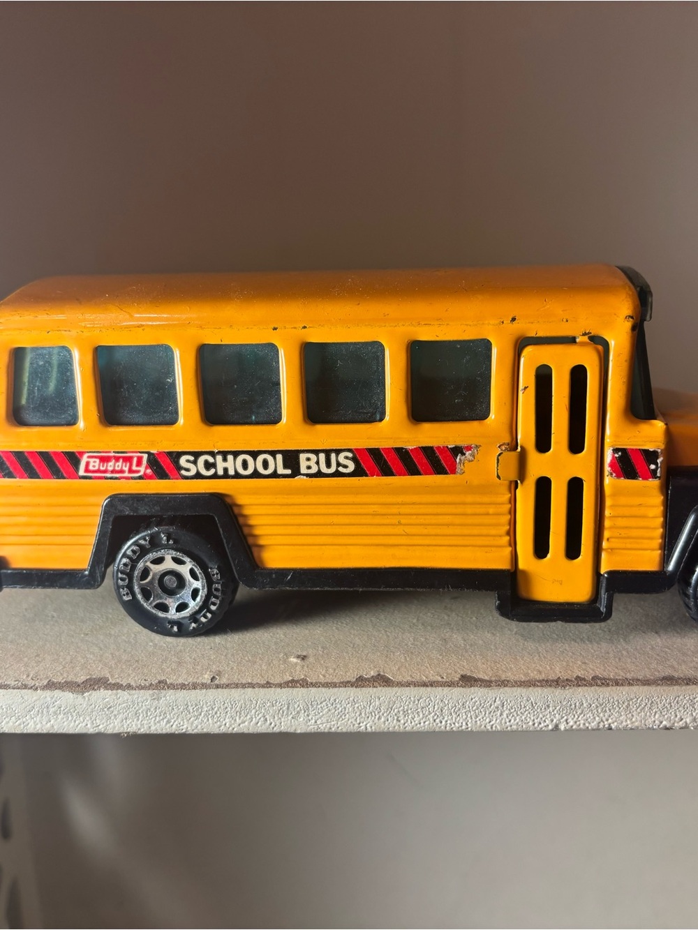 Yellow School Bus by buddy L 1980 collectable